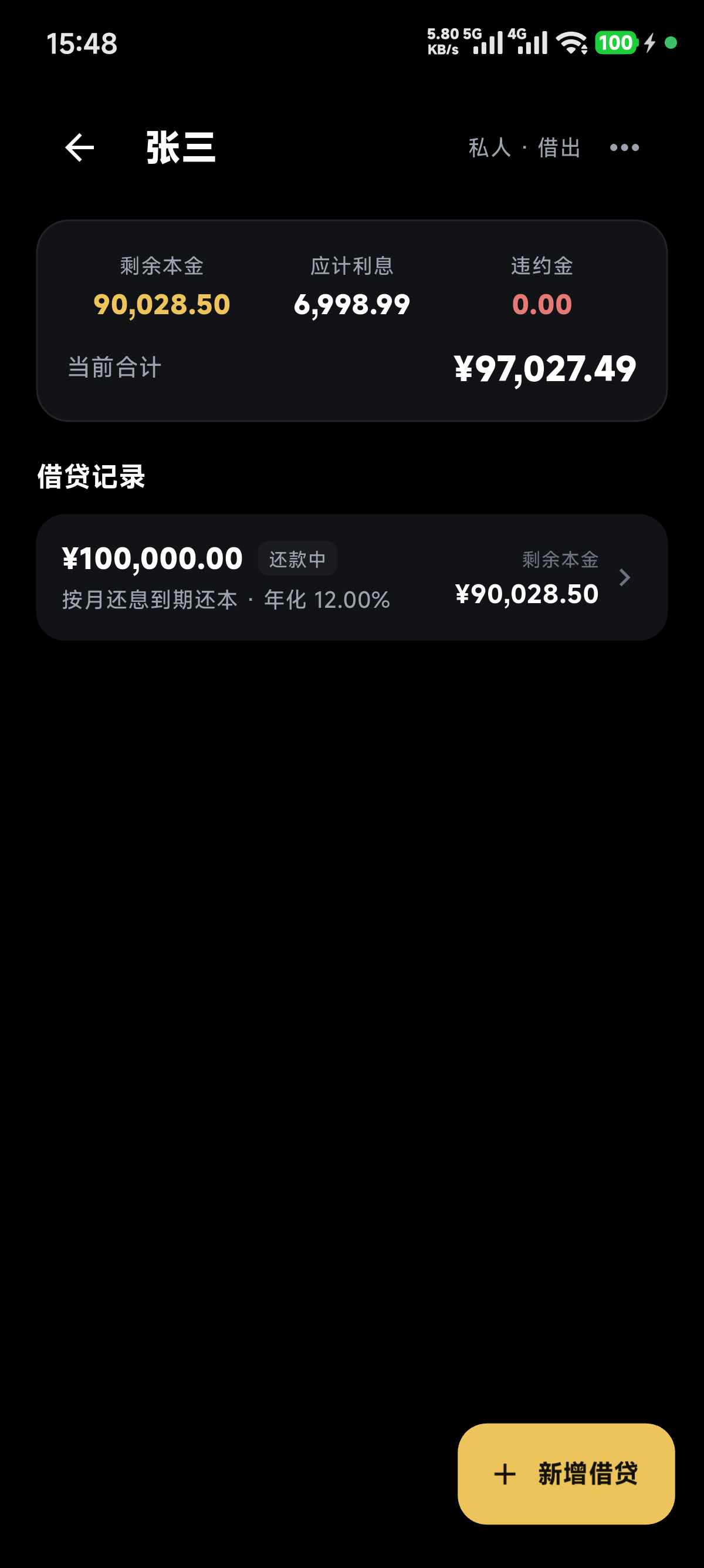 主体详情